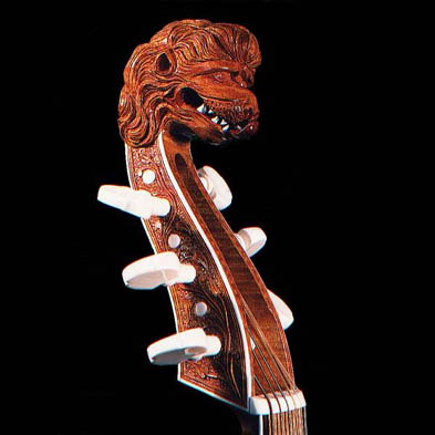 Master Violin Builder H.-H.Uilderks'lions head