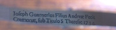 Joseph Guarnerius Filius Andreae